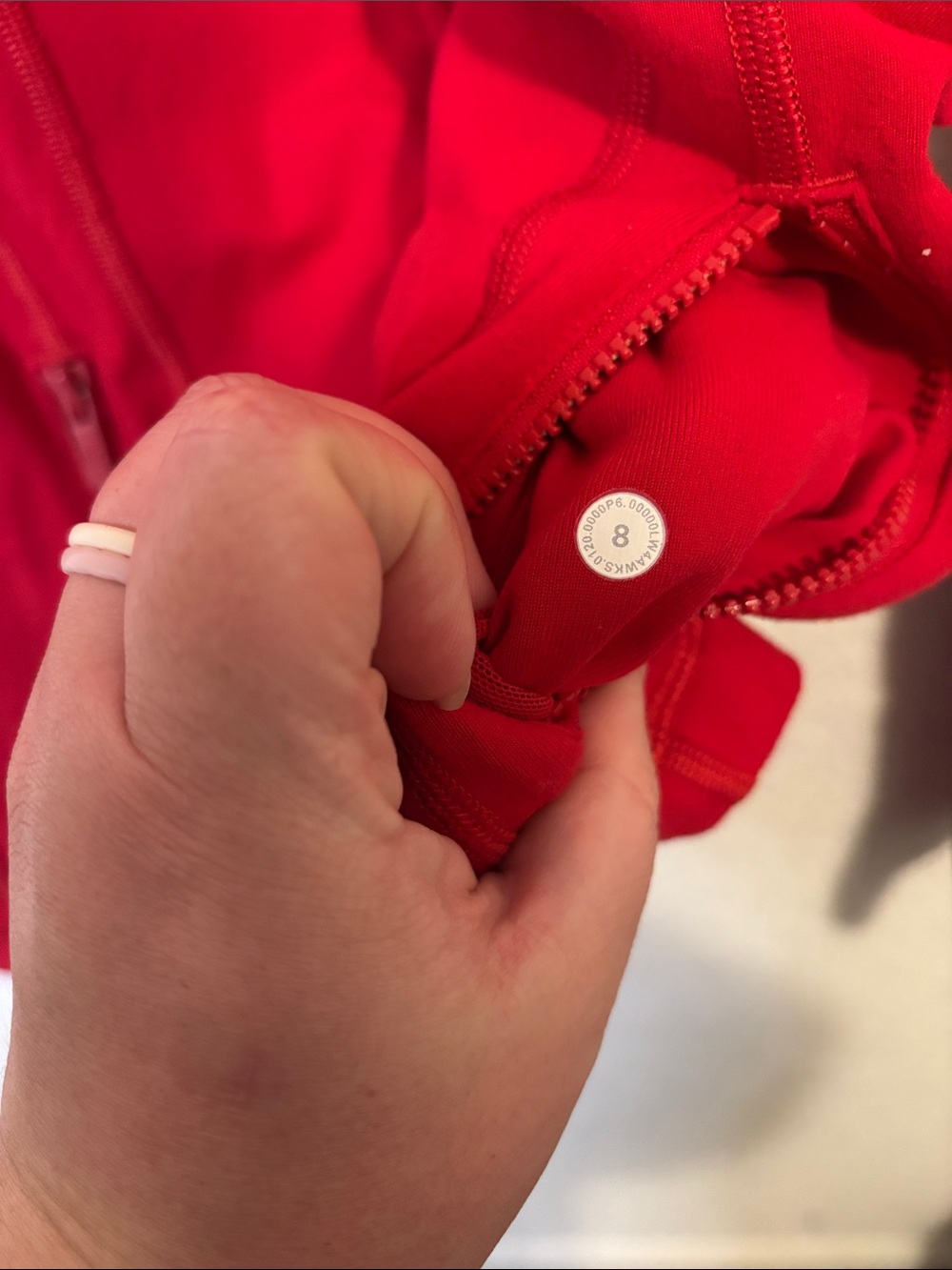 Lululemon Define jacket Dark red - Picture 6 of 8